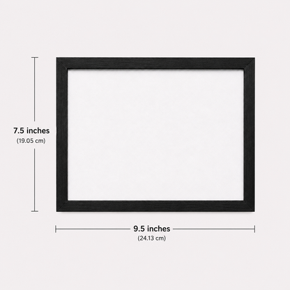 Bagoola Pebbles Horizontal Art Frame
