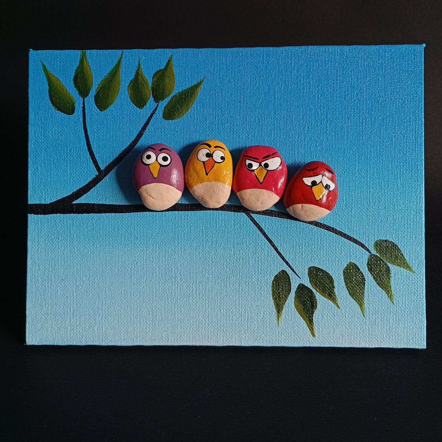 Buddies Pebbles Horizontal Art frame