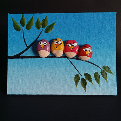 Buddies Pebbles Horizontal Art frame