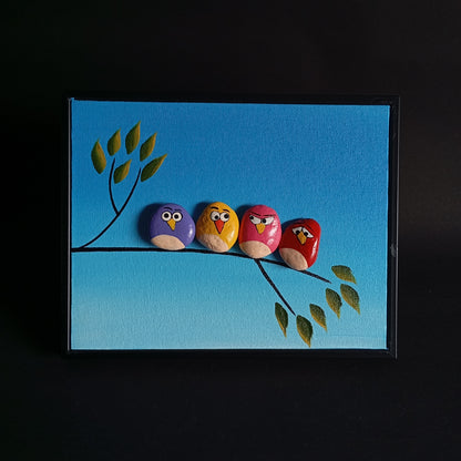 Buddies Pebbles Art Frame