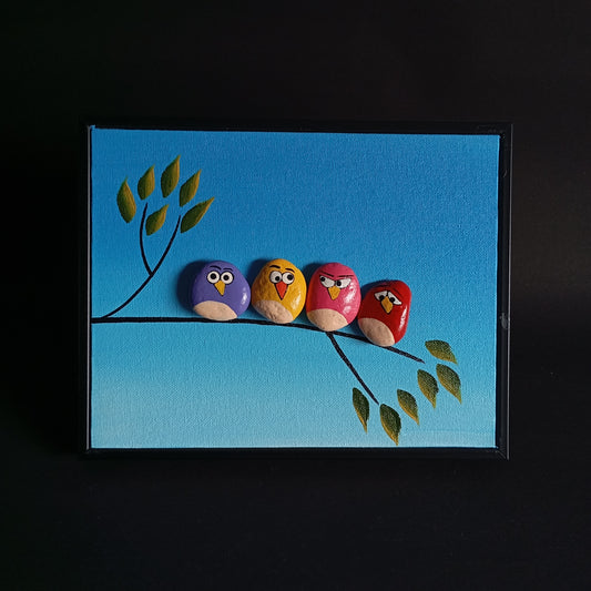 Buddies Pebbles Art Frame