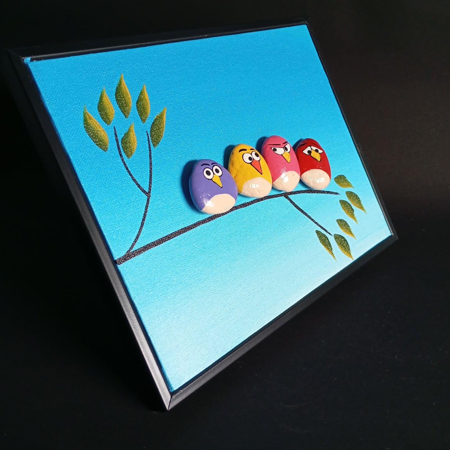 Buddies Pebbles Art Frame