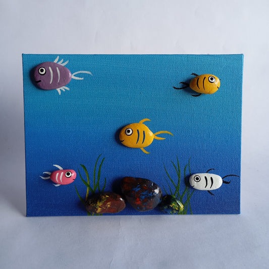 Aquarium Pebbles Art