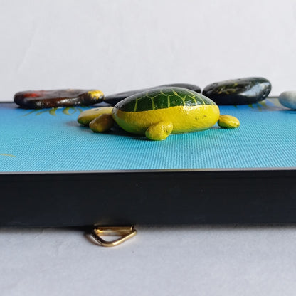 Aquarium Pebbles Art Frame
