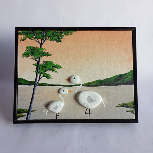 Bagoola Pebbles Horizontal Art Frame