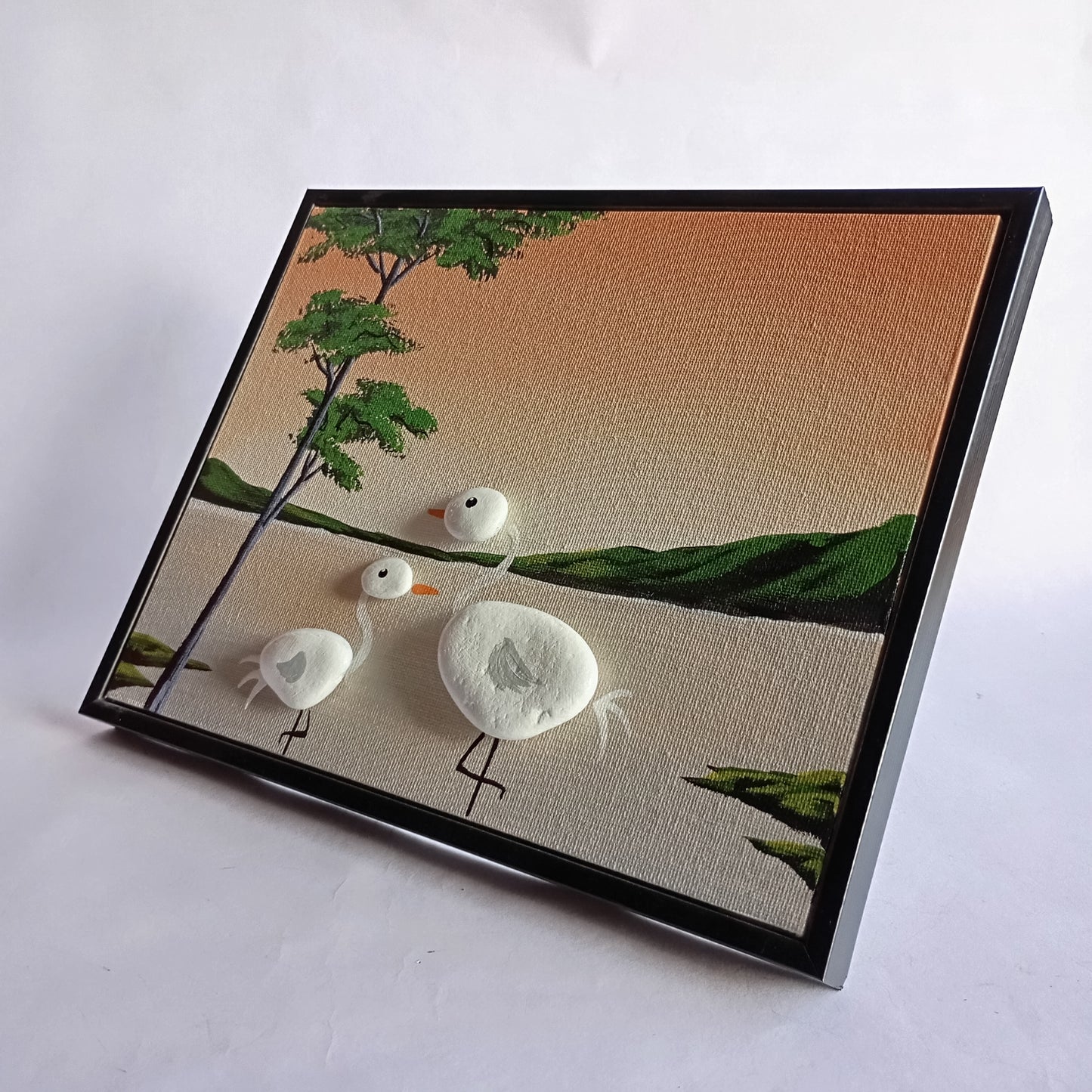 Bagoola Pebbles Horizontal Art Frame